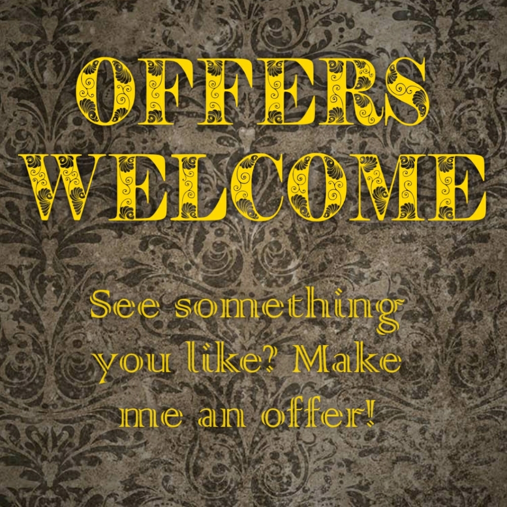 Reasonable Offers Accepted